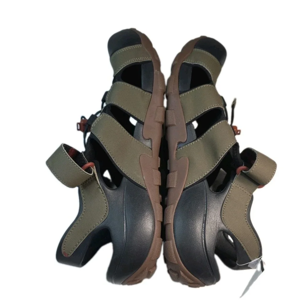 Teva Flintwood Men's Closed Toe Sport Water Sandals Dark Olive Size 13 NWT